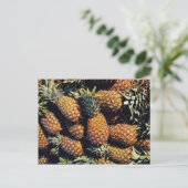 Ananas, Tulum, Mexiko Postkarte (Stehend Vorderseite)