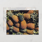 Ananas, Tulum, Mexiko Postkarte (Vorne/Hinten)