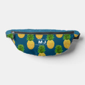 Ananas Türkis Blue Bauchtasche (Ablage )