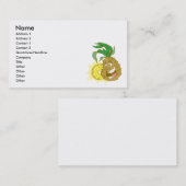 Ananas-Typ Visitenkarte (Vorne/Hinten)