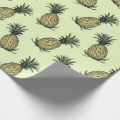 Ananas-Umschlagpapier Geschenkpapier (Ecke)