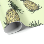 Ananas-Umschlagpapier Geschenkpapier (Rolleneckpunkt)