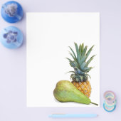 Ananas und Birne Flyer (Einzeln)
