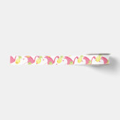 Ananas und Flamingos tropisch Ripsband (Vorderseite)
