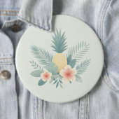 Ananas und Hawaii Button (Beispiel)