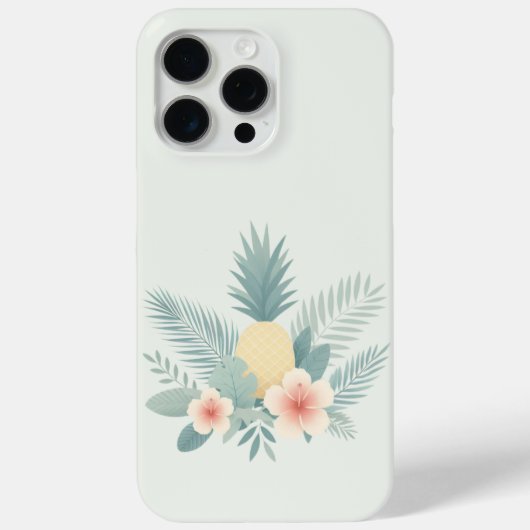 Ananas und Hawaii Case-Mate iPhone Hülle (Rückseite)