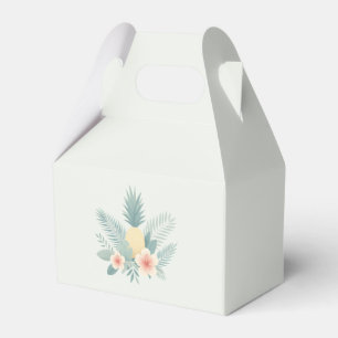 Ananas und Hawaii Geschenkschachtel