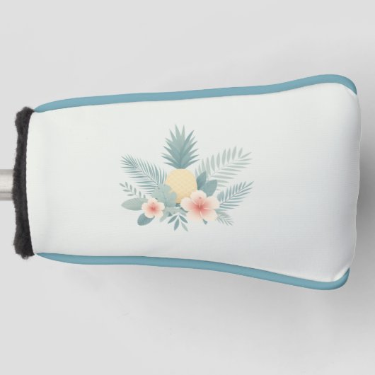 Ananas und Hawaii Golf Headcover (Vorderseite)
