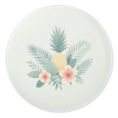 Ananas und Hawaii Keramikknauf (Vorderseite)