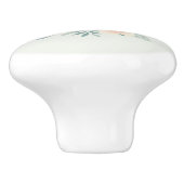 Ananas und Hawaii Keramikknauf (Seitenansicht)