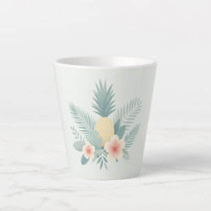 Ananas und Hawaii Milchtasse