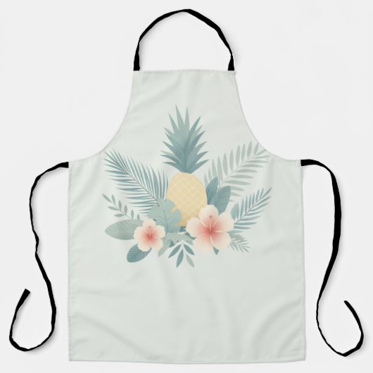 Ananas und Hawaii Schürze (Vorderseite)