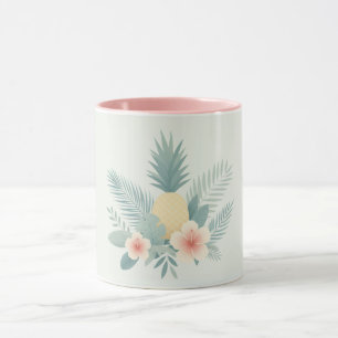 Ananas und Hawaii Tasse