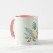 Ananas und Hawaii Tasse (Vorderseite Links)