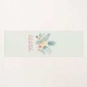 Ananas und Hawaii Yogamatte (Vorderseite (Horizontal))