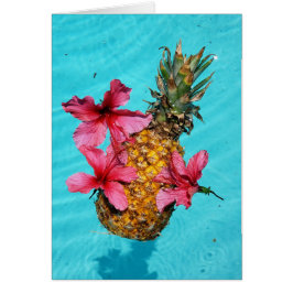 Ananas und Hibiskus