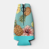 Ananas und Hibiskus Flaschenkühler (Rückseite)