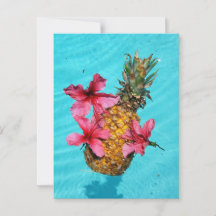 Ananas und Hibiskus