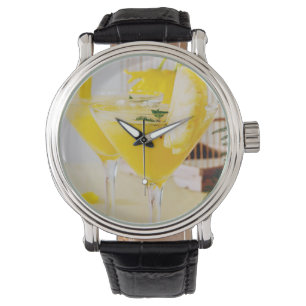 Ananas- und Ingwer-Fresca-Cocktail Armbanduhr
