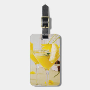 Ananas- und Ingwer-Fresca-Cocktail Gepäckanhänger