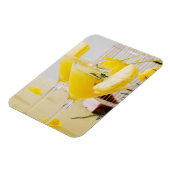 Ananas- und Ingwer-Fresca-Cocktail Magnet (Linke Seite)