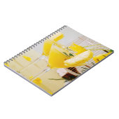 Ananas- und Ingwer-Fresca-Cocktail Notizblock (Linke Seite)