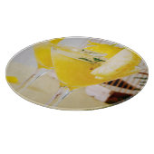 Ananas- und Ingwer-Fresca-Cocktail Schneidebrett (Ecke)