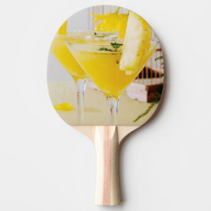Ananas- und Ingwer-Fresca-Cocktail Tischtennis Schläger