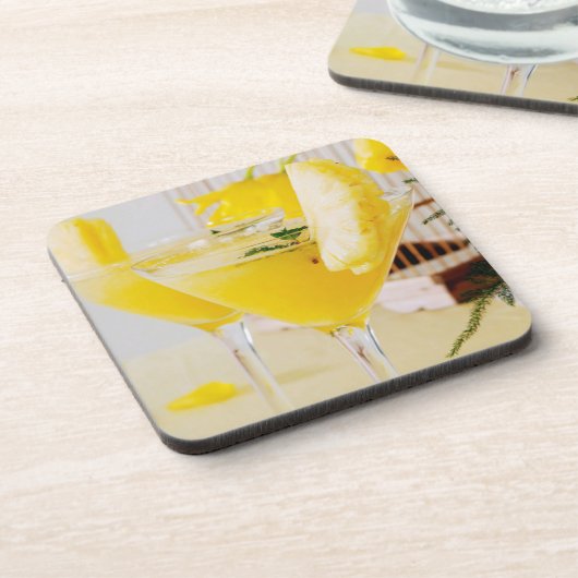 Ananas- und Ingwer-Fresca-Cocktail Untersetzer (Linke Seite)