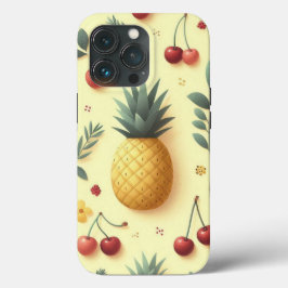 Ananas und Kirschen Case-Mate iPhone Hülle
