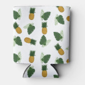 Ananas- und Palmblättrige Blätter Dosenkühler (Vorderseite)