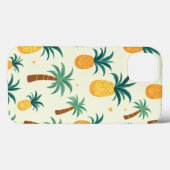 Ananas- und Palmenmuster-Design ipone-Hüllen Case-Mate iPhone Hülle (Rückseite (Horizontal))
