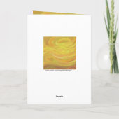 Ananas und Schwarzes Party Karte (Rückseite)