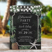 Ananas- und Starfish Beach-Rente Einladung