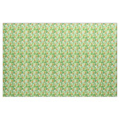 Ananas und tropische Blätter Stoff (Yard (91,4 cm))