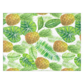 Ananas und tropische Blätter Tischdecke (Vorderseite (Horizontal))