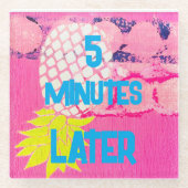 Ananas-Untersetzer Glasuntersetzer (Vorderseite)