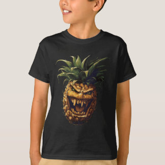 Ananas-Vampir-Aufkleber T-Shirt