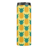 Ananas Vintag: Fruchtbares Muster Delight. Thermosbecher (Rückseite)