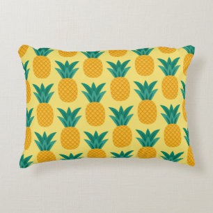 Ananas Vintage: Fruchtbares Mustervergnügen. Dekokissen
