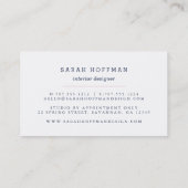 Ananas Visitenkarte (Rückseite)