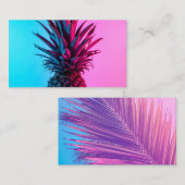 Ananas Visitenkarte (Vorne/Hinten)
