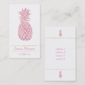 Ananas Visitenkarte (Vorne/Hinten)