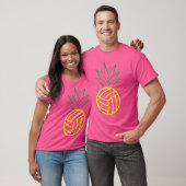Ananas Volleyball Funny T-Shirt (Unisex)