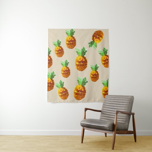 Ananas Wall Tapestes Wandteppich (Beispiel)