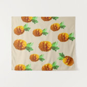 Ananas Wall Tapestes Wandteppich (Vorderseite (Horizontal))
