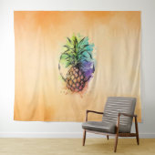 Ananas Wandteppich (Beispiel (Horizontal))
