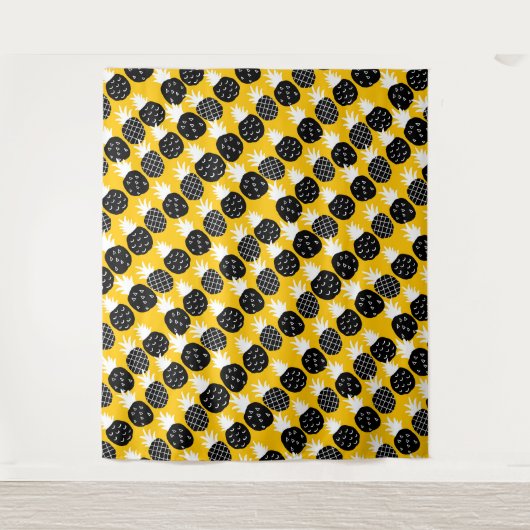 Ananas Wandteppich (Vorderseite)