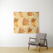 Ananas Wandteppich (Beispiel (Horizontal))