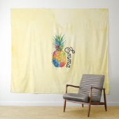 Ananas Wandteppich (Beispiel (Horizontal))